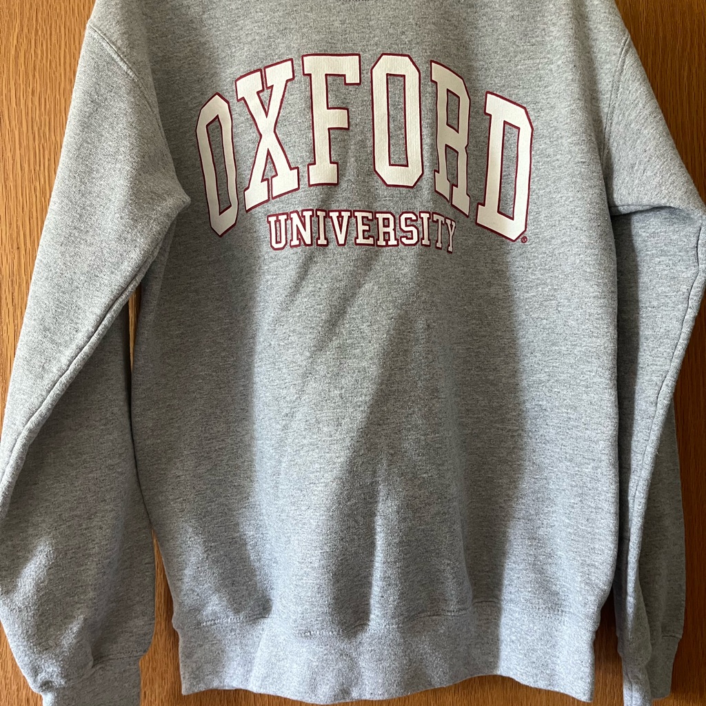 Gray Oxford University Sweater Gray Oxford University Sweater